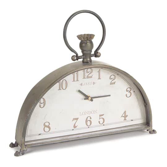 15.25" Antique Style Mantle Clock